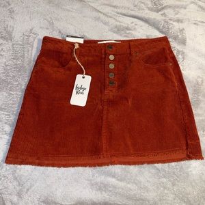 NWT corduroy skirt